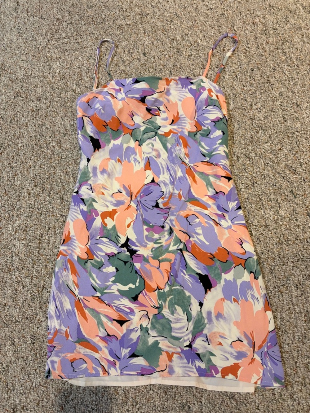 Colorful LULUS mini dress